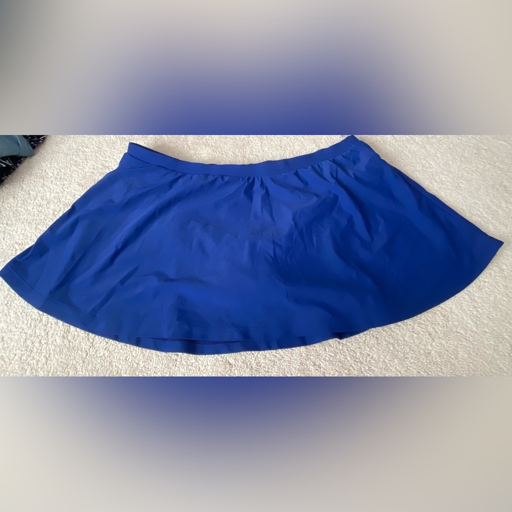 Blue Swim Skirt
